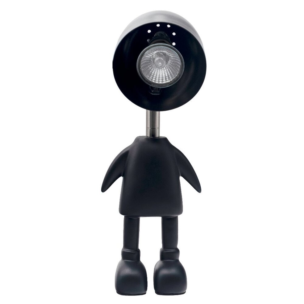 Space Person Candle Warmer Black Metal Finish